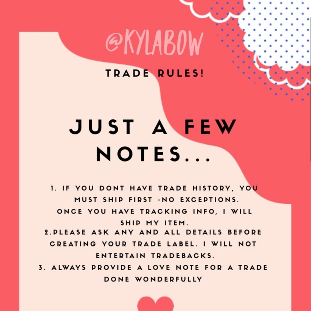🫶 UPDATED TRADE POST 🫶